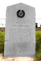 Mission San Ildefonso Marker - click for larger image